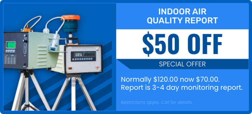  Off a residential indoor air quality report from Hybrid Heating & Air in Cornelius, OR.